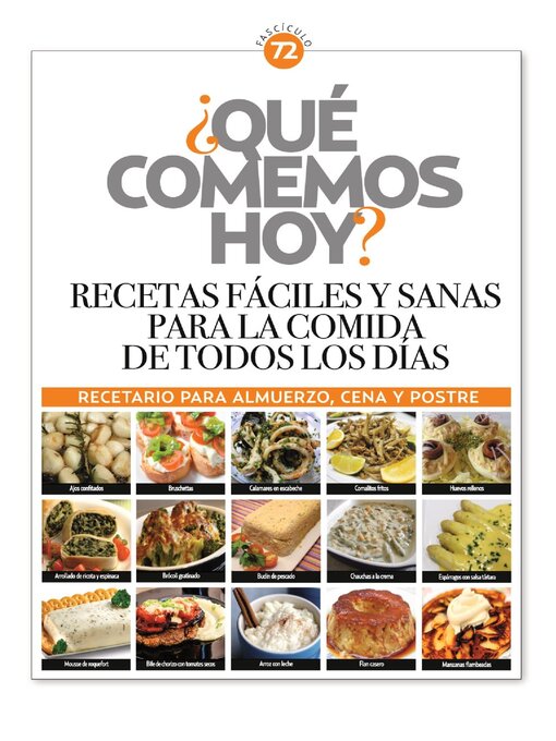 Cover image for ¿Qué comemos hoy?